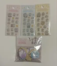 ちいかわベビー ミニミニぷっくりシール・おしりもっちりフレークシール