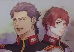 閃光のハサウェイ　特典第1弾　ケネス大佐&レーン・エイム