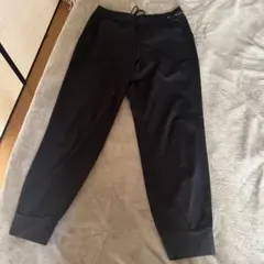 UNIQLO AIRism ブラック ジョガーパンツ L