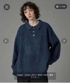 Oncly Lサイズ ニットセーターのサムネイル