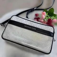 マイケルコース　MICHAEL KORS メッシュショルダーバッグ