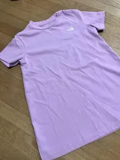 THE NORTH FACE ピンクTシャツ ワンピース キッズ