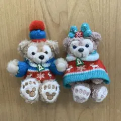 ダッフィー　シェリーメイ　2011クリスマス　ストラップなし