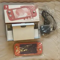 Nintendo Switch Lite ピンク　コーラル　箱つき