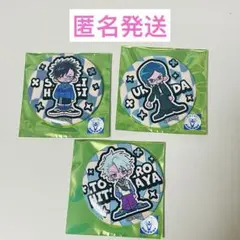 BLEACH千年血戦篇　ミニキャラ缶バッジ　日番谷冬獅郎　3点セット