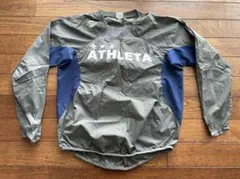 ATHLETA ピステ ウィンドブレーカー Mサイズ グレー/ネイビー