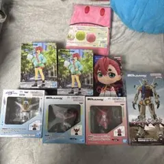 ハロエアぐるみ　フォースインパルス　スレッタ　白いガンダム　マチュ　フィギュア