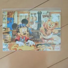 ミッキーダッフィーポストカード