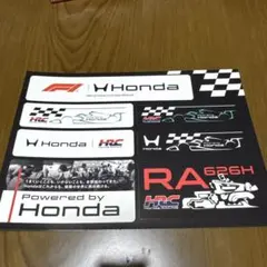 Honda Racing F1 ステッカー非売品