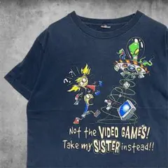 CEHA ジョークTシャツ エイリアン 宇宙人 ゲーム ファニー メッセージ