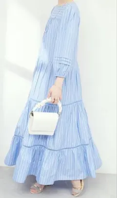 はしごレースティアードワンピース