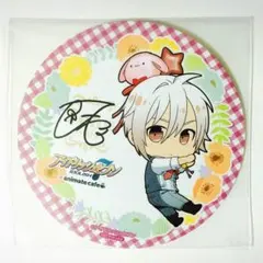 新品★アイナナ★TRIGGER【九条天】アニカフェ★サイン入コースター