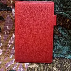 SMYTHSON 赤 レッド レザー パスポートケース - メルカリ