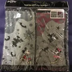 【新品・未使用・未開封】ディズニーハロウィン　ミッキー &ミニーミニタオルセット