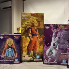 ドラゴンボール一番くじA賞超サイヤ人3孫悟空フリーザC賞バビディE賞