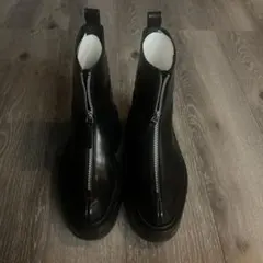 JILSANDER カーフレザー ジッパー付き ショートブーツ サイズ37のサムネイル