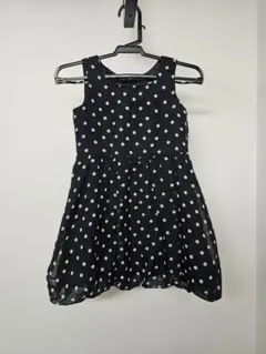 COMME CA ISM ドット柄ワンピース 100A