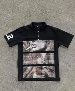 ポロシャツ 黒 Flexwitme yoko SWAG Y2K POLO ポロシャツ 黒 Flexwitme yoko SWAG Y2K POLO - メルカリ
