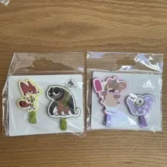 ズートピア ヘアクリップ 4個セット
