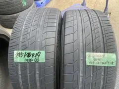 中古タイヤ2本セット！245/40R19 TOYOトランパス 2020年製造！②のサムネイル
