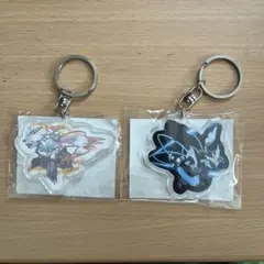 ブラックキュレム ホワイトキュレム クリアキーホルダー 非売品