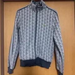 LACOSTE モノグラム トラックジャケット グレーのサムネイル