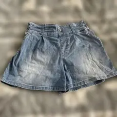 160サイズ デニムハーフパンツ