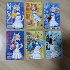 ウマ娘シンデレラグレイROUND1コラボキャンペーン6枚セット