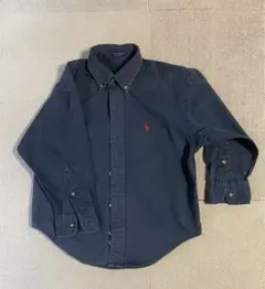 Ralph Lauren ネイビー キッズ長袖シャツ S
