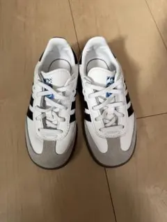 adidas SAMBA OGキッズ スニーカー ホワイト/ブラック