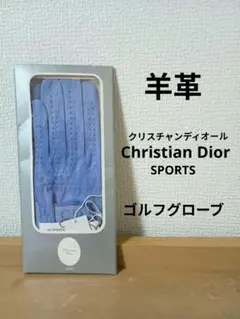 【羊革】クリスチャンディオール　ゴルフグローブ　両手のサムネイル