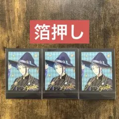 ツイステ　ジェイド　ぱしゃこれ　ブルームバースデー　箔押し