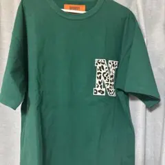 『希少』UNIVERSAL OVERALL レオパード柄 Nロゴ Tシャツ