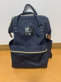 anello リュック ネイビー
