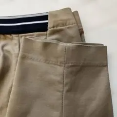 ユニクロ　コットンフィールアンクルパンツ　ベージュ　S