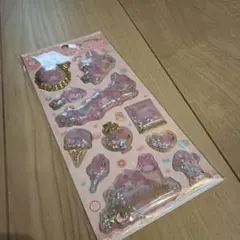 【正規品】マイメロディ　サンリオ　キラキラカプセルシール