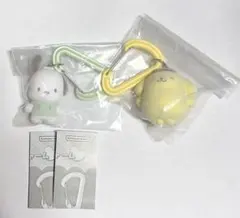 サンリオ　カラフル　カラビナ　マスコットチャーム　ポチャッコ　ポムポムプリン