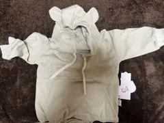 くま耳ベビーロンパース