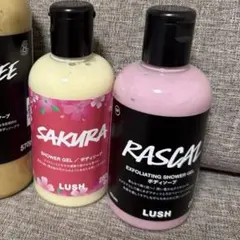 LUSHSAKURA raskalシャワージェルボディソープのサムネイル