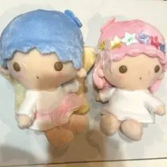Sanrio 리틀 트윈 스타즈 봉제인형 2점 세트