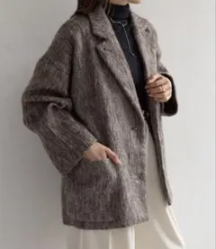 ゼヴォン　シャギーミドルコート