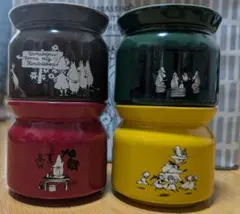 ムーミン　千趣会　ベルメゾン　マンスリー　シリコンリッドジャー　4個セット