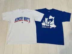 青森ワッツ バスケットボール Tシャツ LL 2枚セット