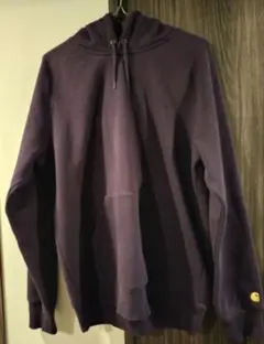 美品*Carhartt WIP Мサイズ プルオーバーパーカー 紫のサムネイル