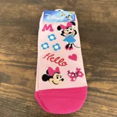 ミニーマウス キャラクターソックス ピンク