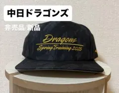 超希少・非売品！中日ドラゴンズ2025年春季キャンプ関係者限定キャップ