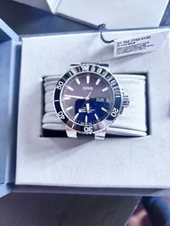 ORIS アクイスビッグデイデイトダイバー　防水500メートルのサムネイル