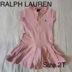 RALPH LAUREN ポロワンピース ピンク 2Tのサムネイル