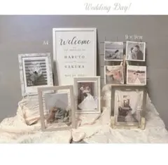 【名入れ無料★】 ウェルカムスペース まとめ売り 小物セット ホワイト系