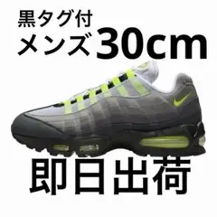 ナイキ エアマックス 95 ネオン イエローグラデ 30cm